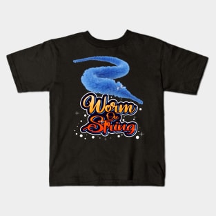 Worm On A string T shirt Kids T-Shirt